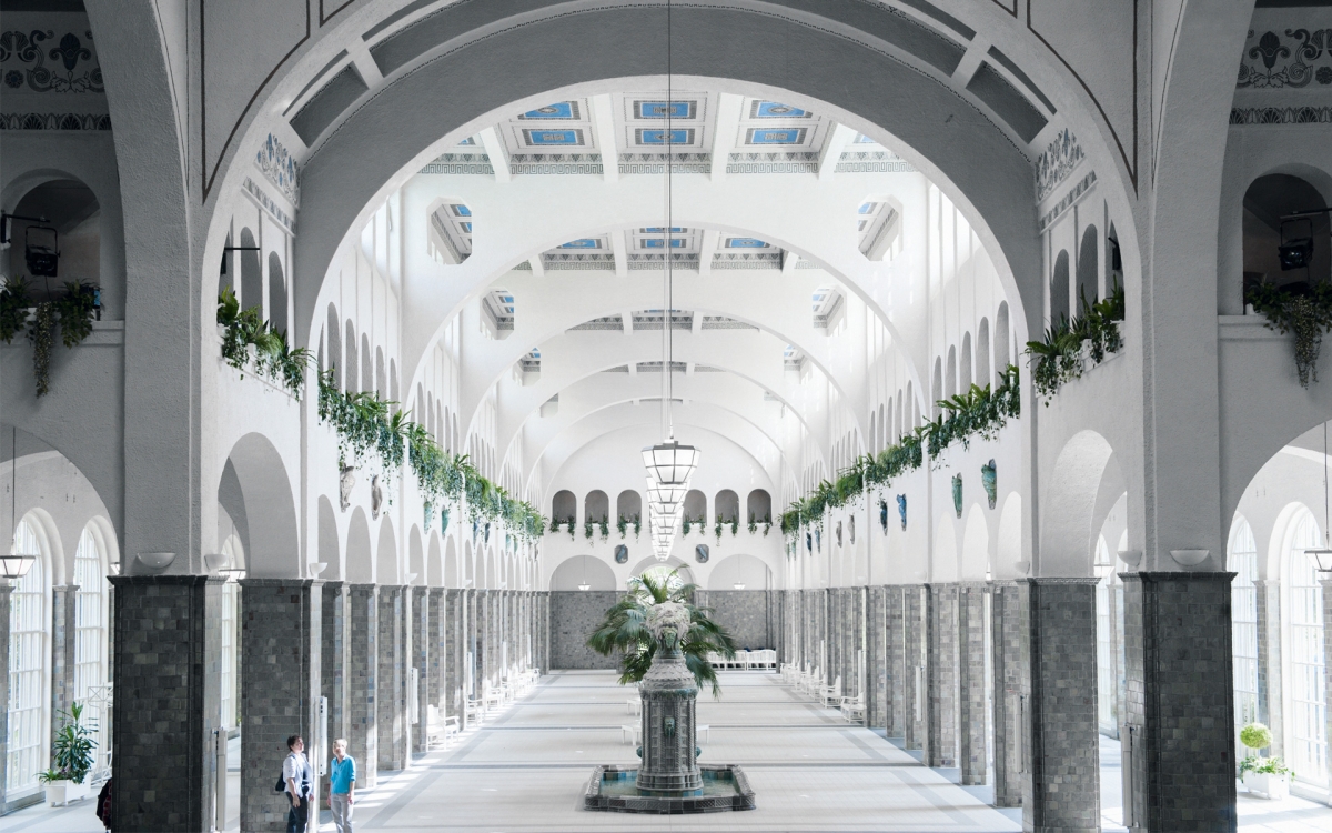 Wandelhalle ®-Bayer.-Staatsbad-Bad-Kissingen-GmbH