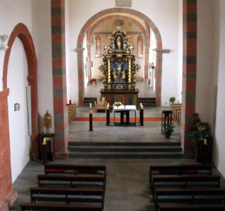 St. Blasius Klosterkirche Frauenroth innen