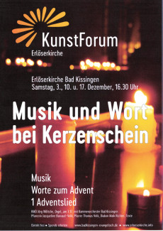 Wort und Musik bei Kerzenschein
