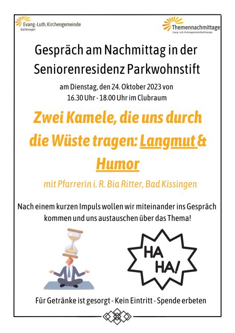 Gespräch am Nachmittag PWS